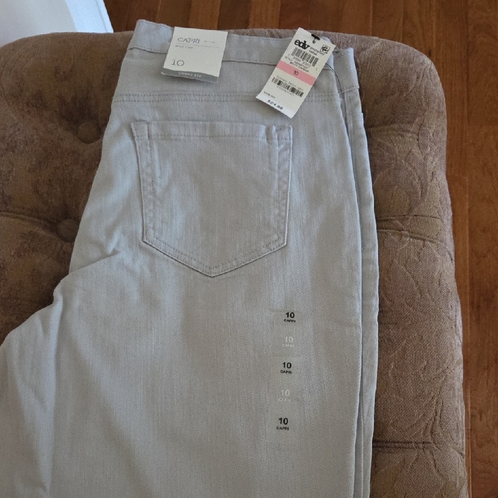 Style & Co. Women's Gray Ankle Jeans